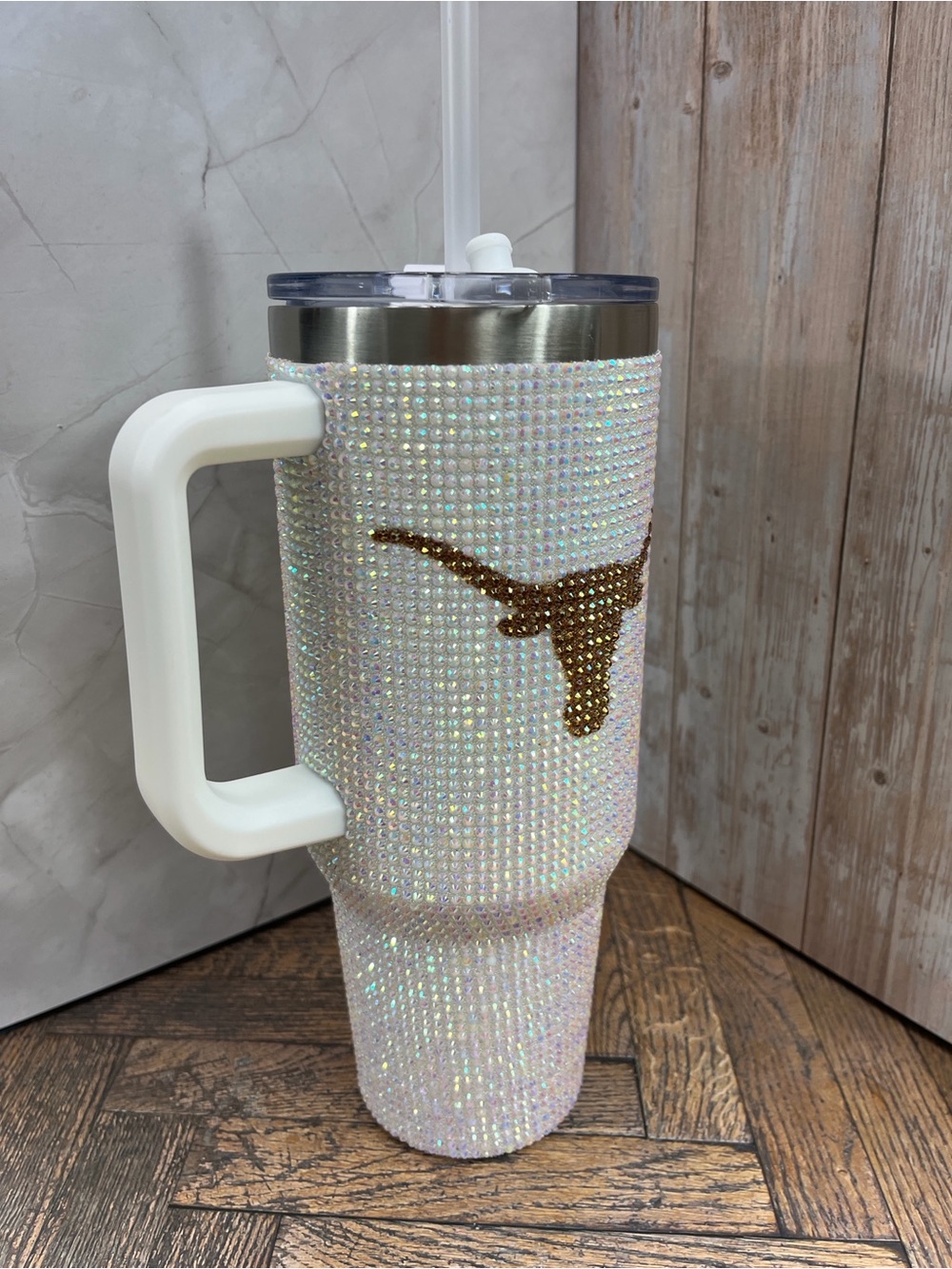 The Memory Company University of Texas Longhorns Official 40 oz. Bling Tumbler - Picture 5 of 7